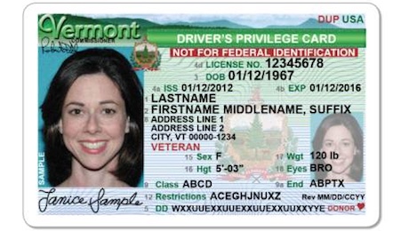 Out-of-state driver's licenses issued to undocumented aliens are